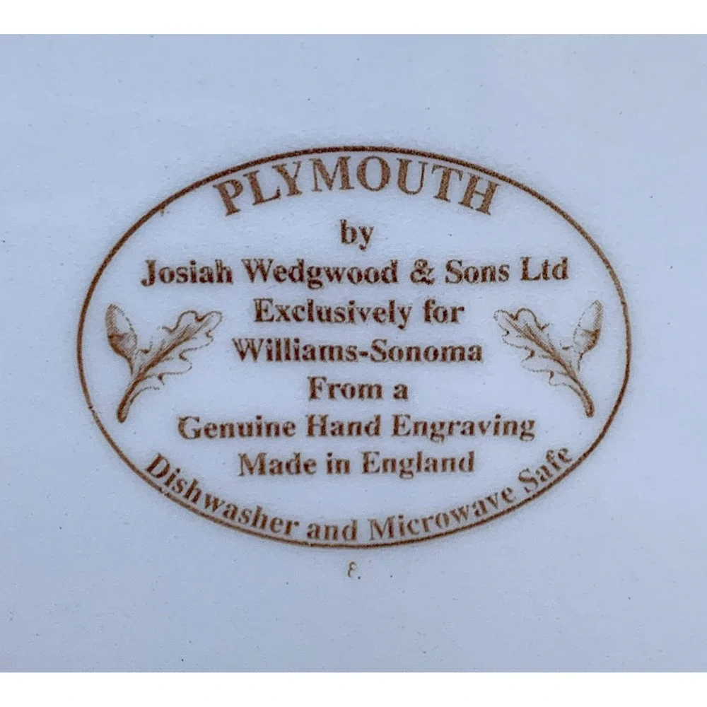 Wedgwood for Williams-Sonoma revival ware cup saucer